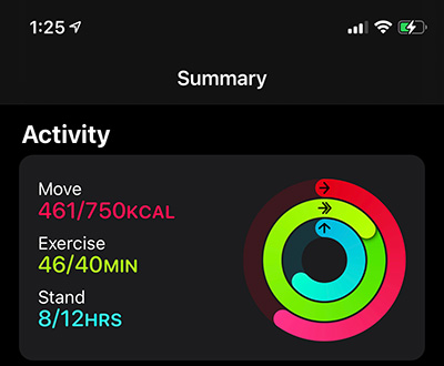 Activity-App-Summary-Rings